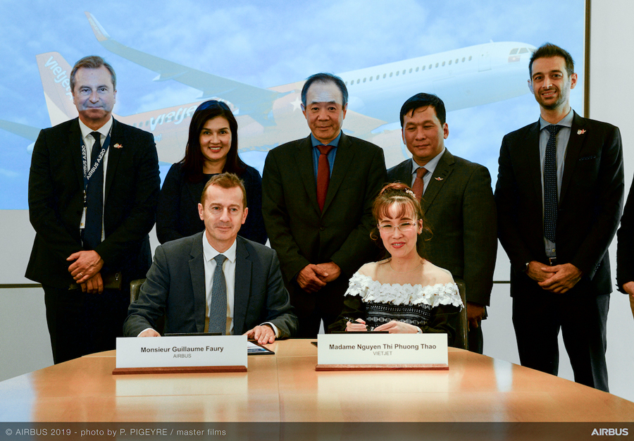 Vietjet inks deal with Airbus to order 20 latest-generation A321XLR aircraft