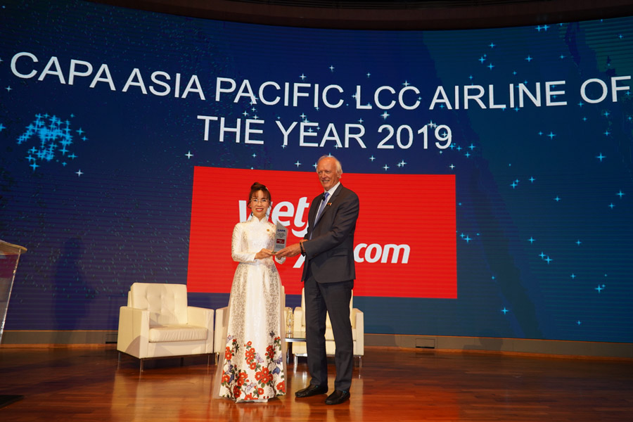 CAPA names Vietjet “Asia Pacific Low Cost Airline of the Year 2019”