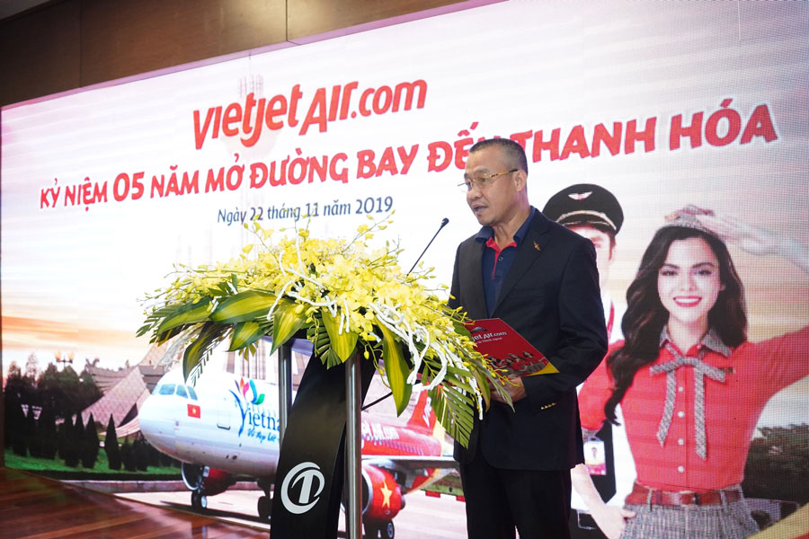 Vietjet transported 2.2 million passengers after 5 years of takeoff in Thanh Hoa